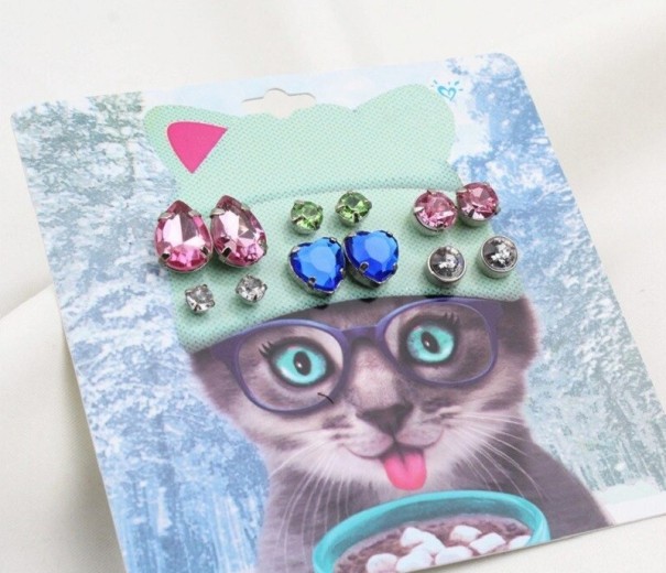 Ladies' Earrings 6 Pairs G1262 1