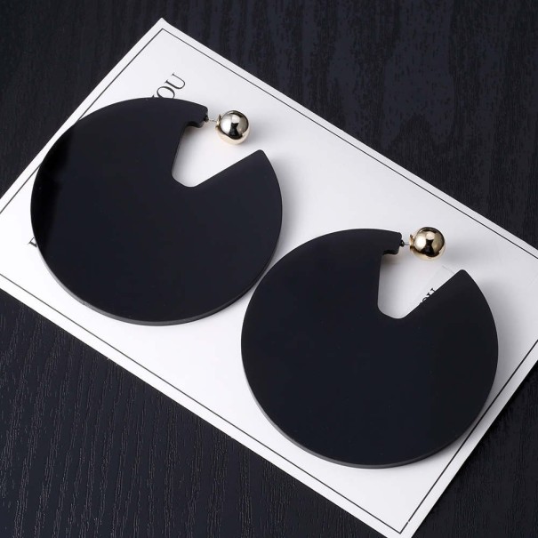 Ladies' Earrings G1257 black