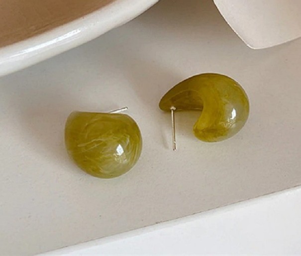 Ladies' Earrings G603 olive