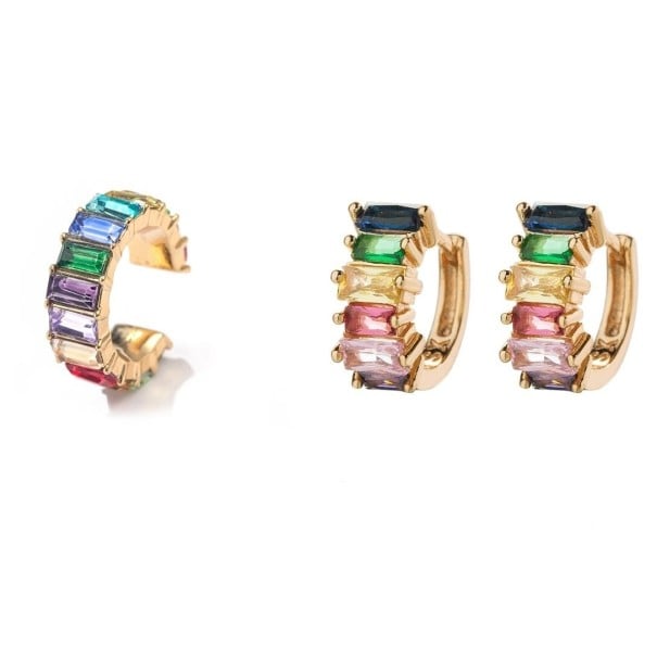 Ladies' Earrings with Zirconia G229 31