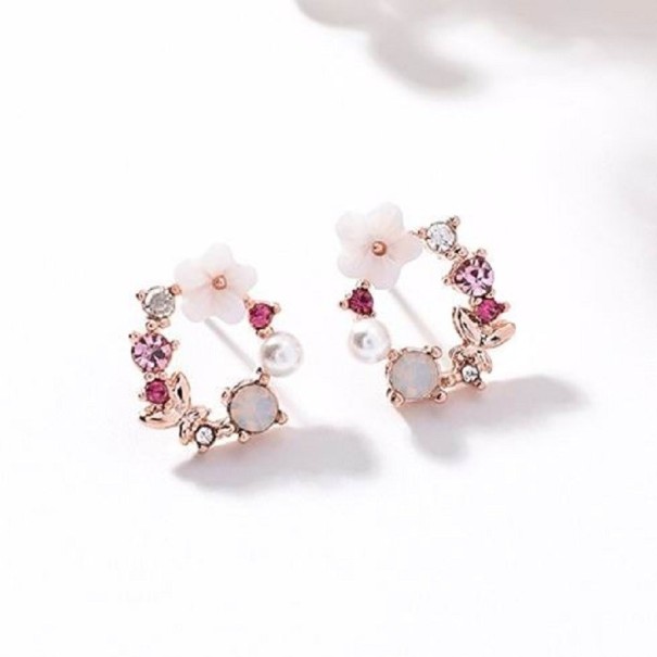 Ladies' Earrings with Zirconia G390 2