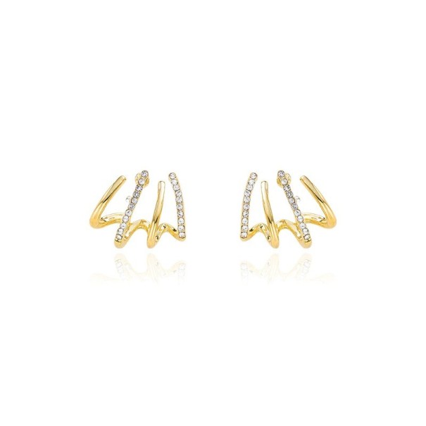 Ladies' Earrings with Zircons G425 1
