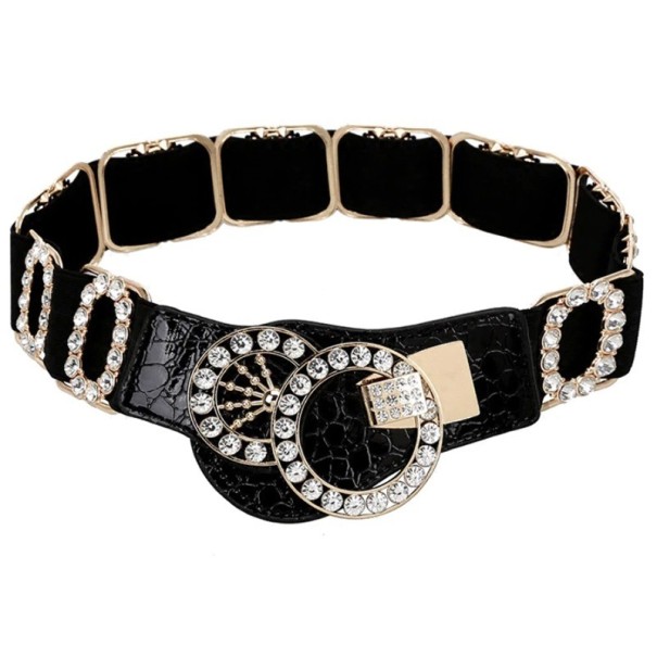 Ladies' Elastic Belt L149 black