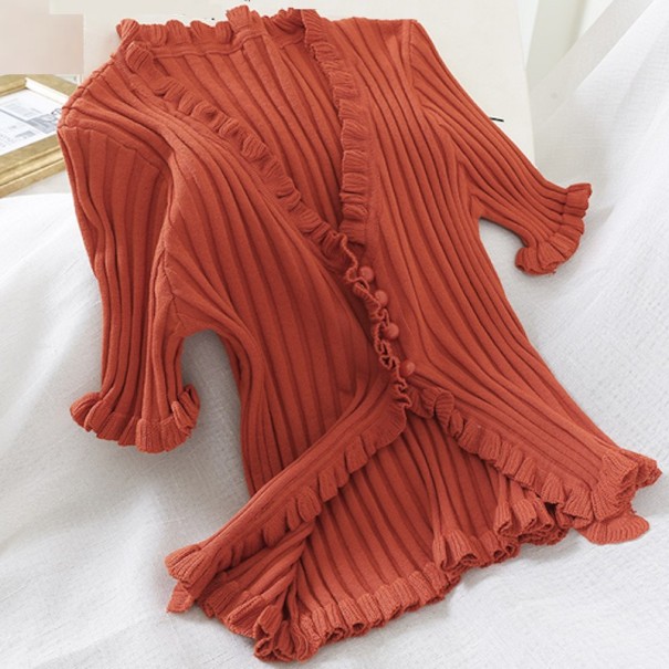 Ladies' Elastic T-Shirt B282 orange