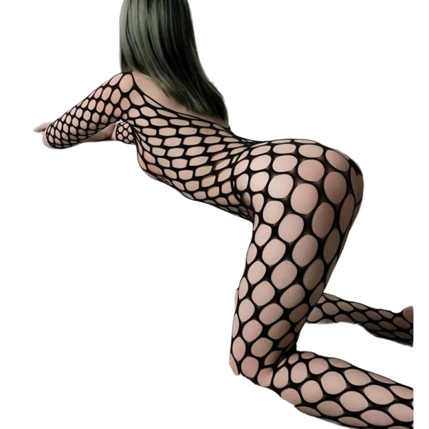Ladies' Erotic Fishnet Lingerie V105 1