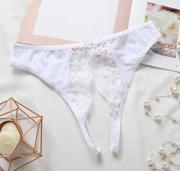 Ladies' Erotic Panties white