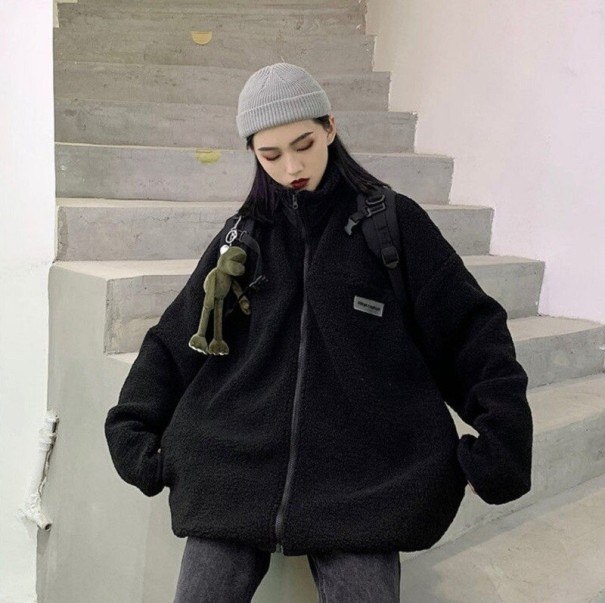 Ladies' Fleece Jacket P2091 black L