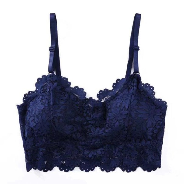 Ladies' Floral Bralette blue