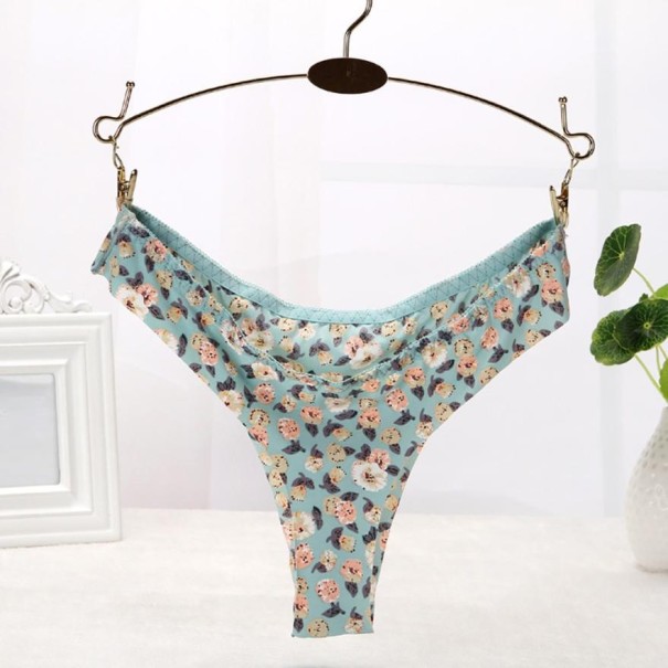 Ladies' Floral Thong Gloria M 7