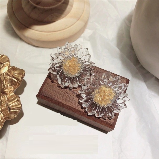 Ladies' Flower Earrings J154 1