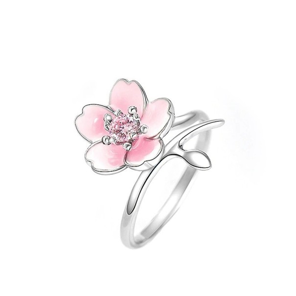 Ladies' Flower Ring D1778 1