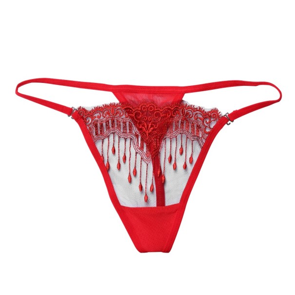 Ladies' G-String Thong red