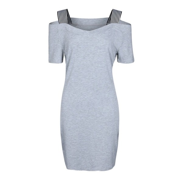 Ladies' Grey Charley Dress L