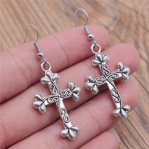 Ladies' Hanging Cross Earrings G467 26