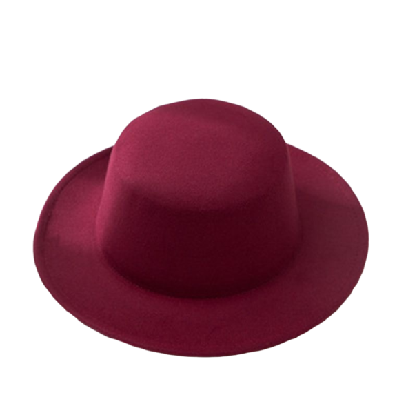 Ladies' Hat wine red