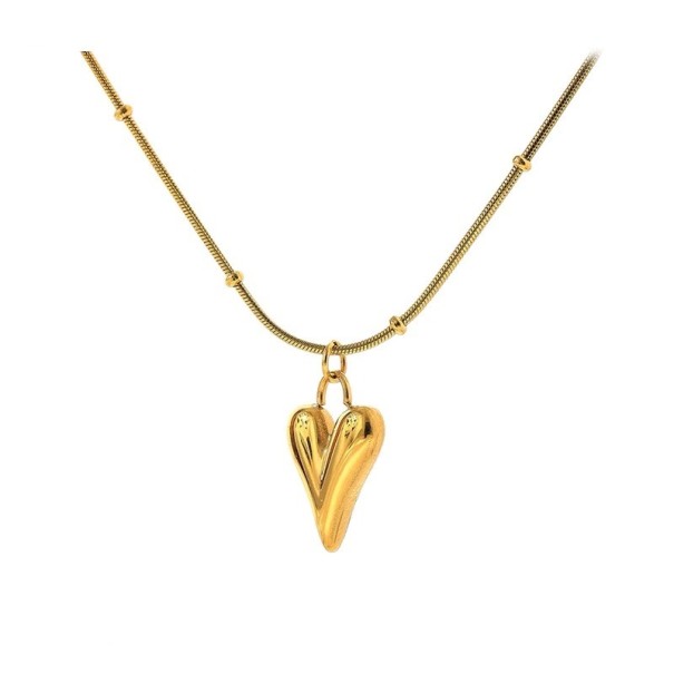 Ladies' Heart Necklace D256 1