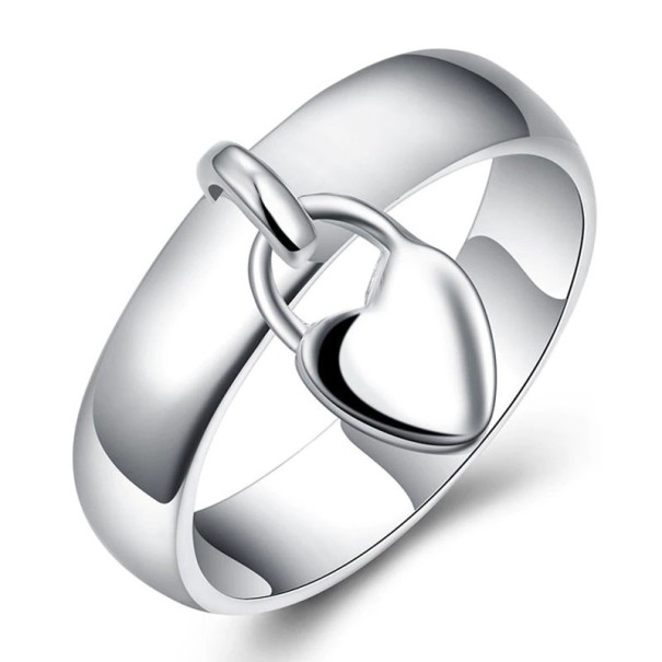 Ladies' Heart Ring D1365 6