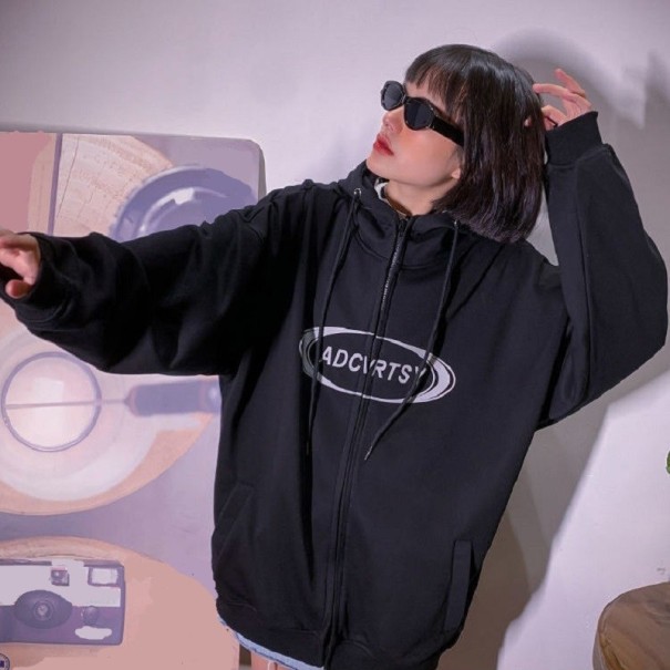 Ladies' Hoodie P2456 black XL