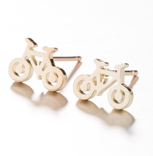 Ladies' Hoop Earrings gold