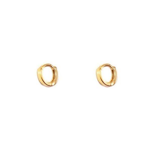 Ladies' Hoop Earrings R23 gold 3