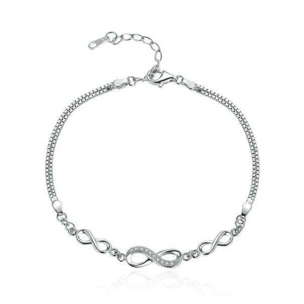 Ladies' Infinity Chain Bracelet 1