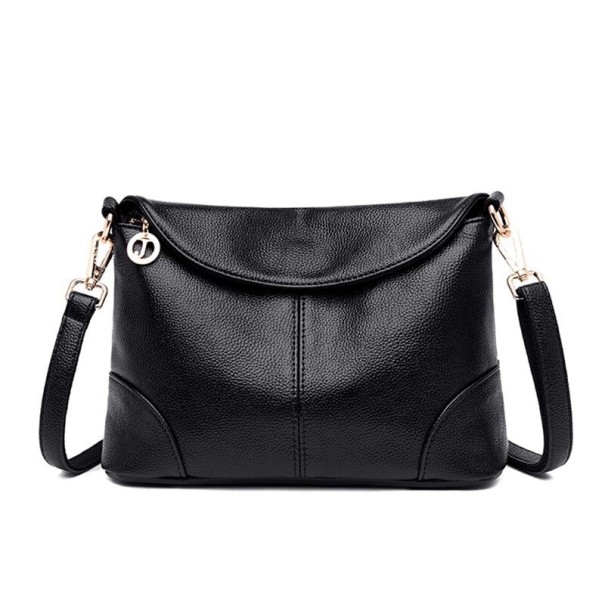 Ladies' Leather Handbag M873 black