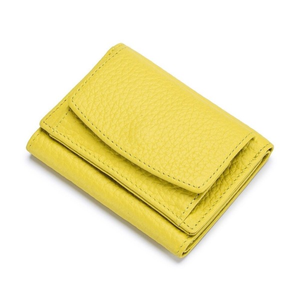 Ladies' Leather Mini Wallet M210 yellow