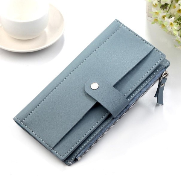 Ladies' Leather Wallet M164 blue