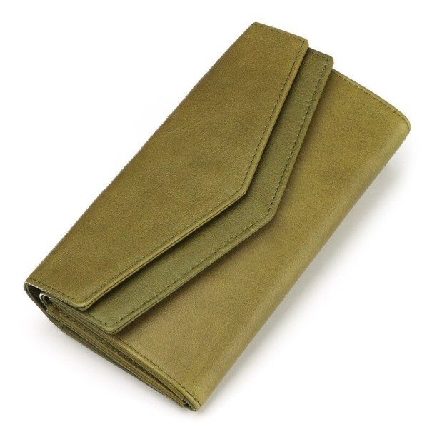 Ladies' Leather Wallet M217 olive