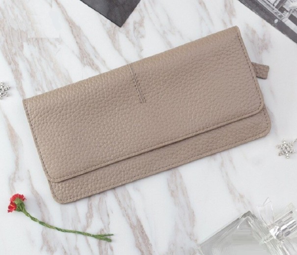 Ladies' Leather Wallet M230 Beige