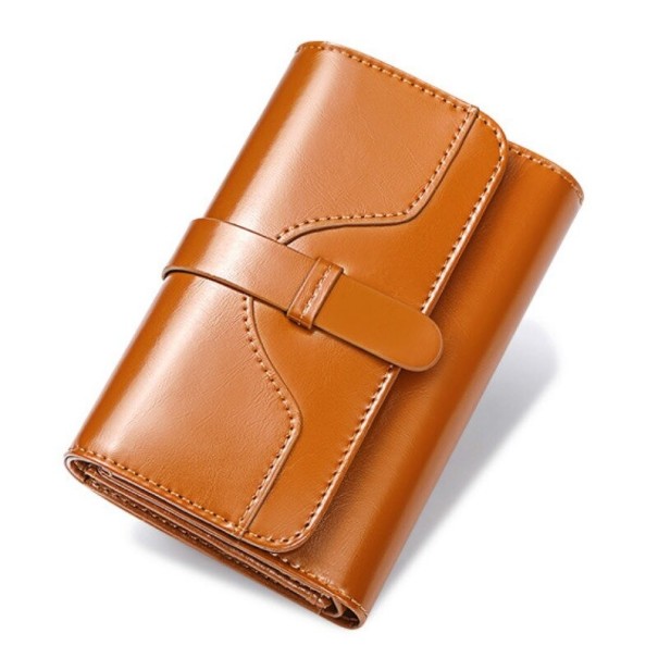 Ladies' Leather Wallet M397 light brown