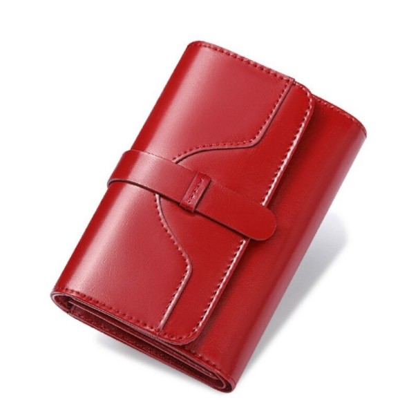 Ladies' Leather Wallet M397 red