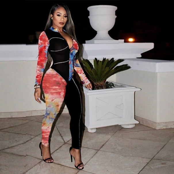 Ladies' Long Sleeve Jumpsuit A2558 M 3