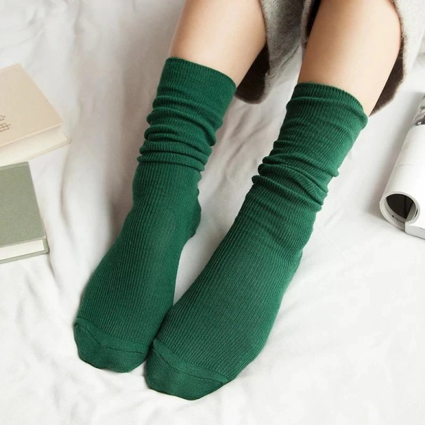 Ladies' Long Socks green