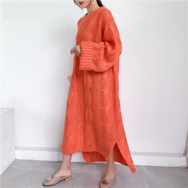 Ladies' Long Sweater orange