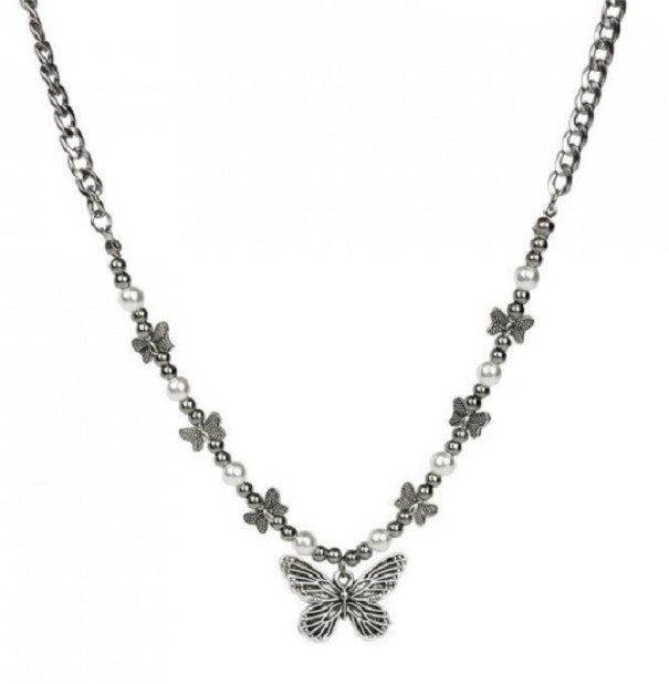 Ladies' Necklace with Butterflies 1