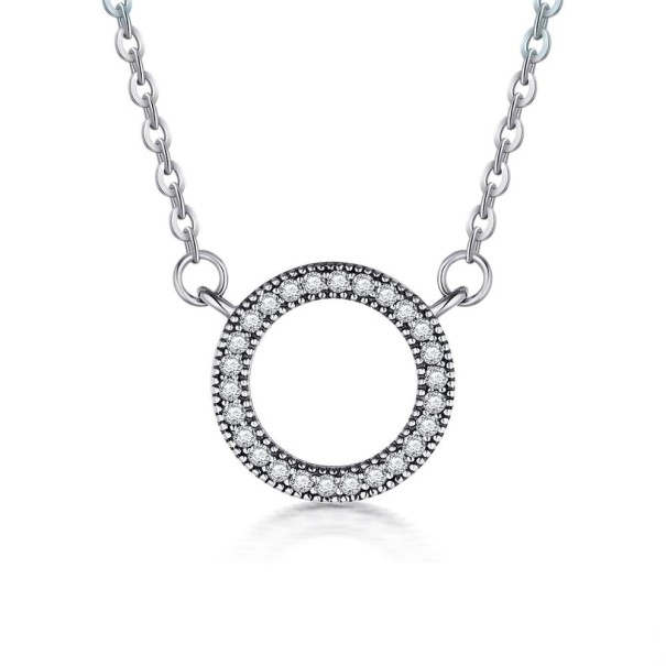 Ladies' Necklace with Circle M45 1