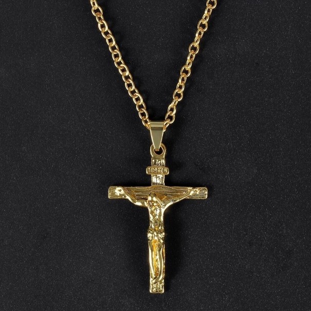 Ladies' Necklace with Cross D97 gold
