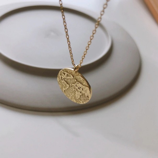 Ladies' Necklace with Globe and Compass 1