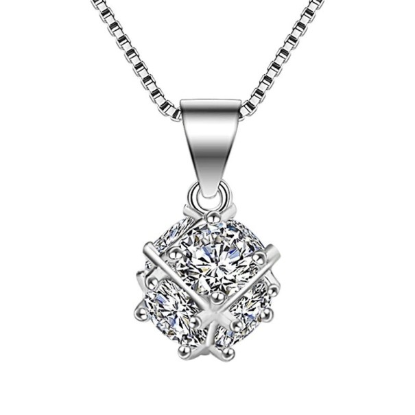 Ladies' Necklace with Pendant D574 1
