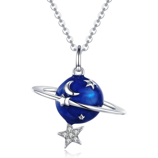 Ladies' Necklace with Planet G627 1