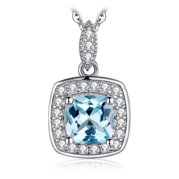 Ladies' Necklace with Topaz 1