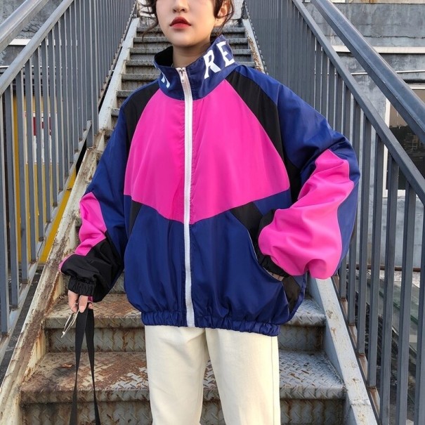 Ladies' Oversized Jacket P1885 dark blue S