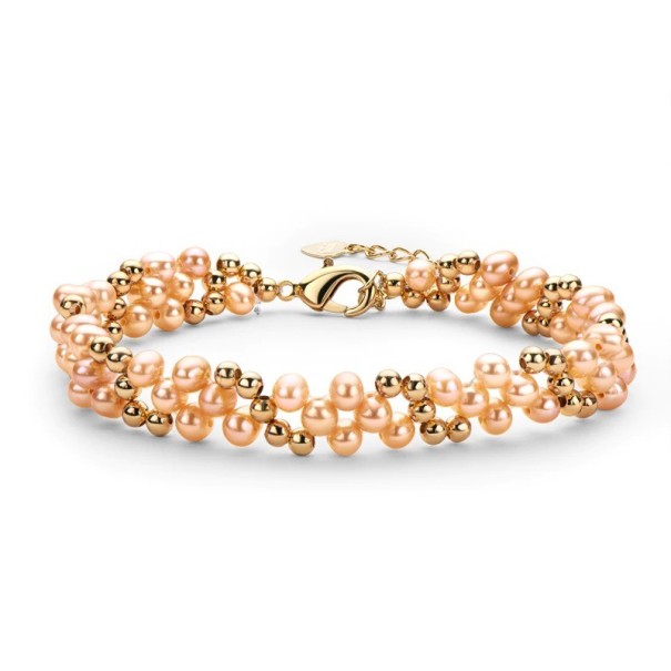 Ladies' Pearl Bracelet H61 pink
