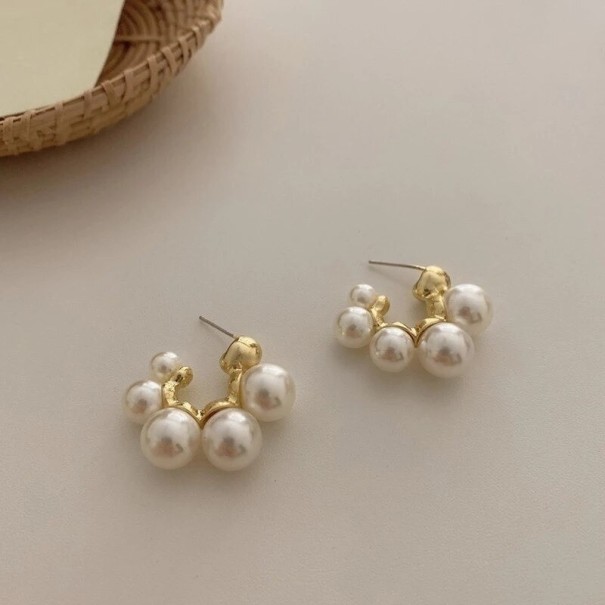 Ladies' Pearl Earrings H770 1
