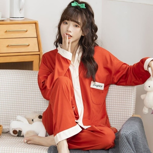 Ladies' Pyjamas P2962 red M