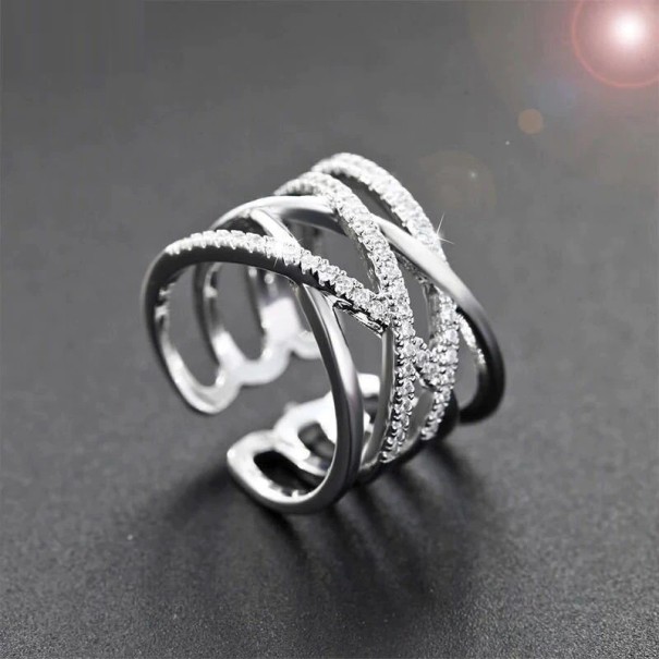 Ladies' Ring D1123 silver
