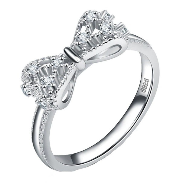 Ladies' Ring with Bow D2896 9