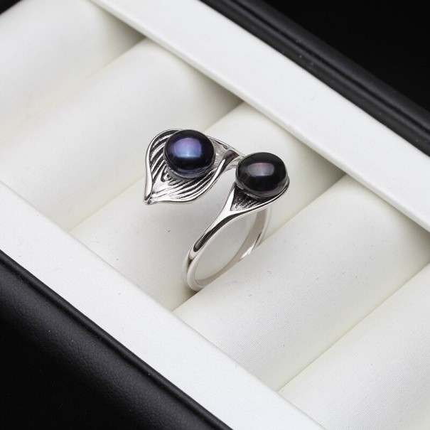 Ladies' Ring with Pearl D1148 4