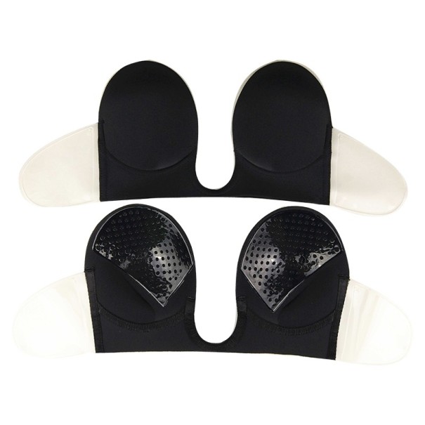 Ladies' Self-Adhesive Silicone Bra black C